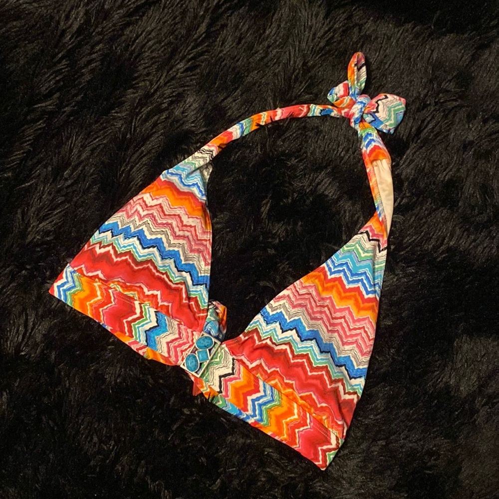 La blanca Swim top / colorful